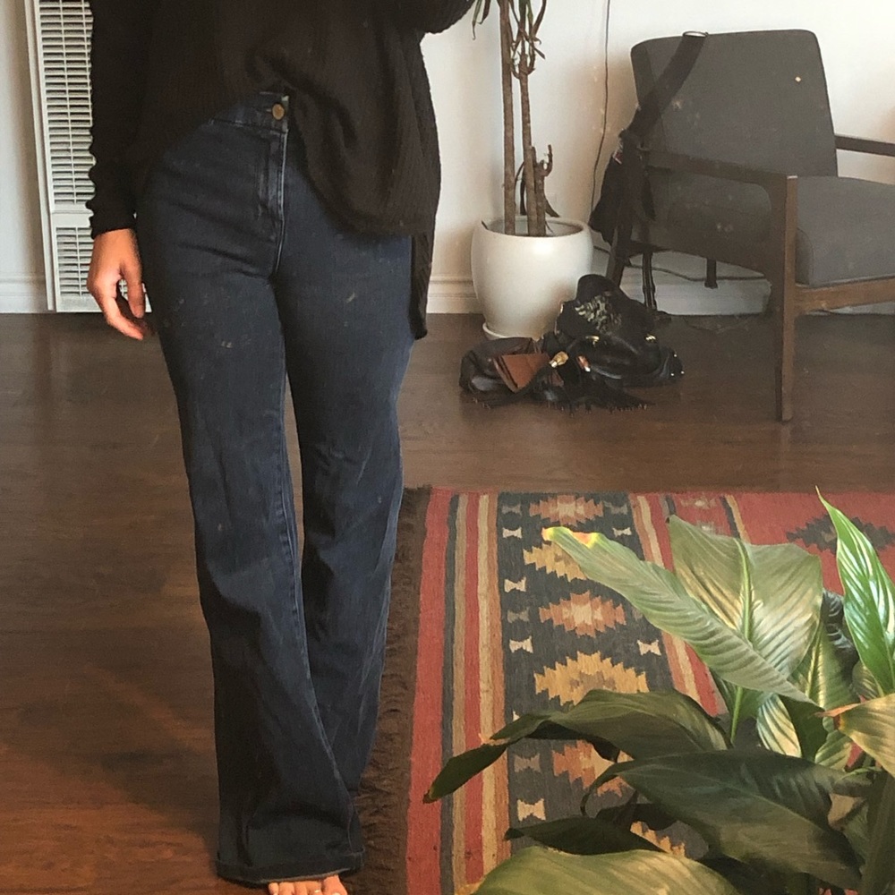 Jbrand wide leg jeans